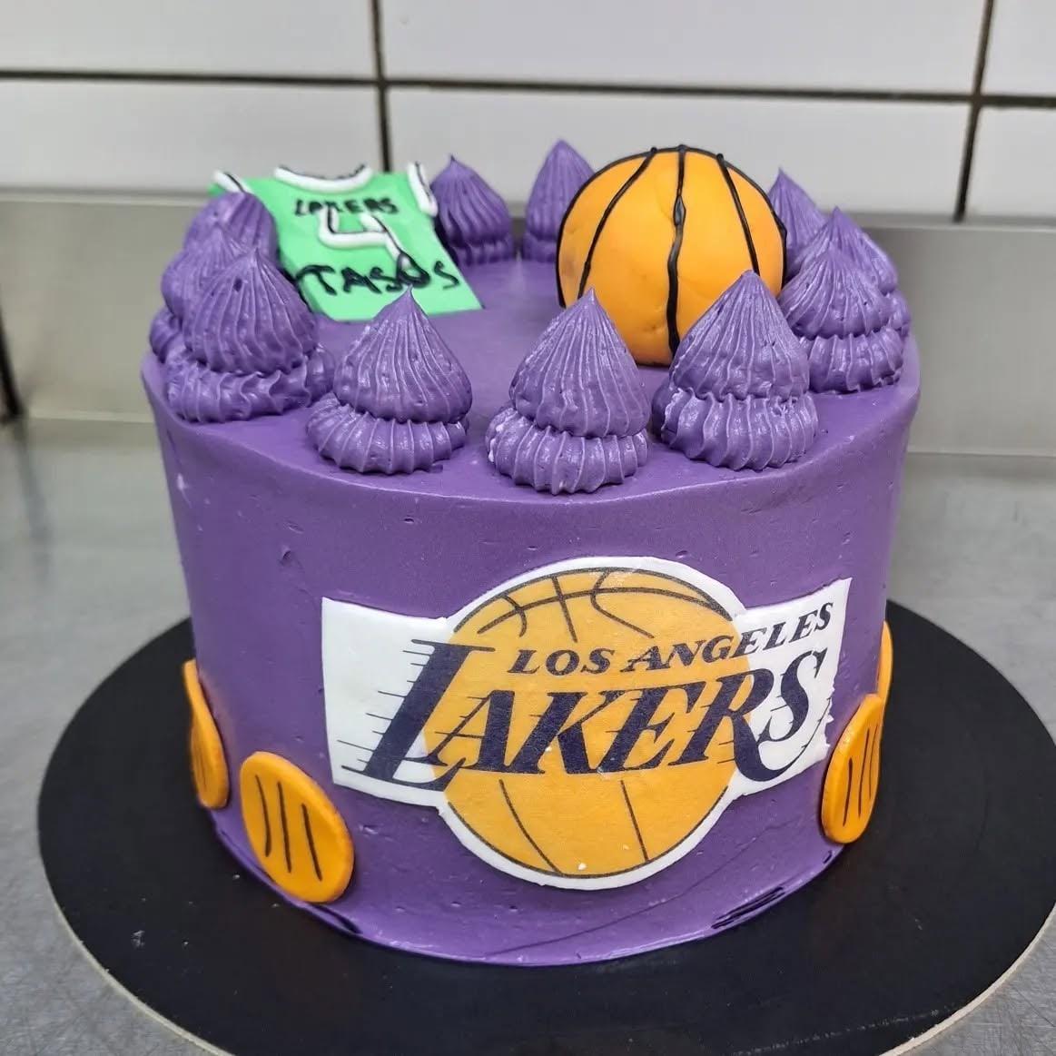 Τούρτα μπάσκετ Lakers