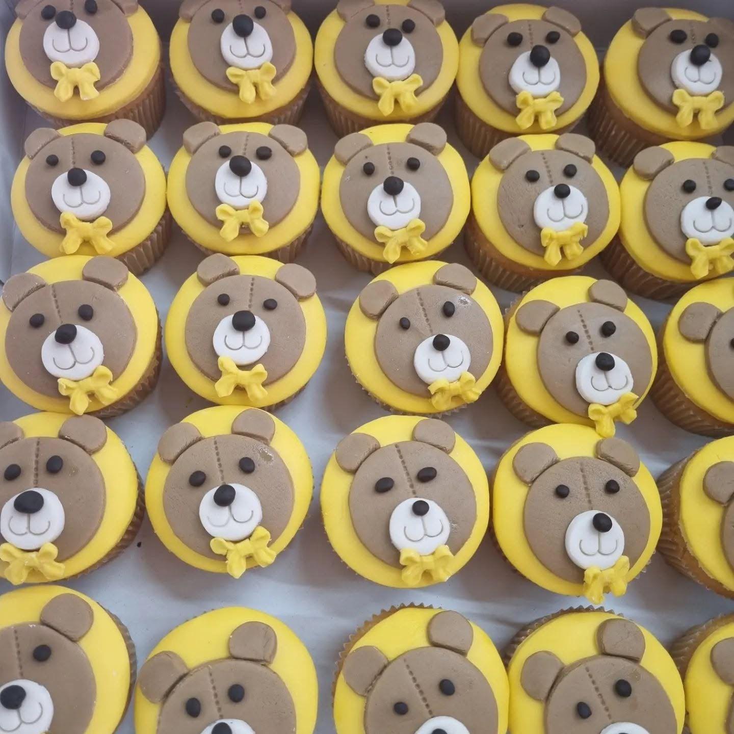 Cupcakes αρκουδάκια