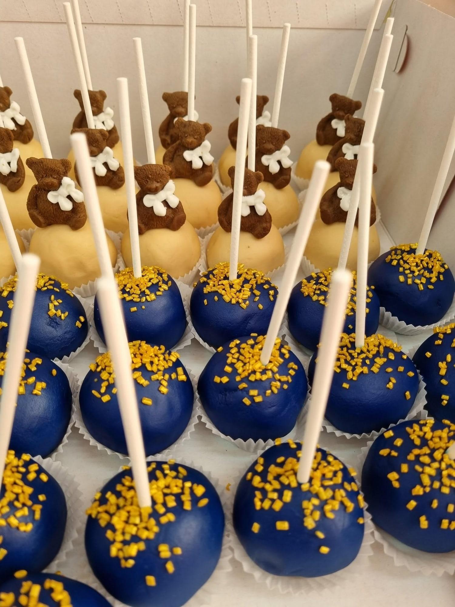 Cakepops με αρκουδάκια