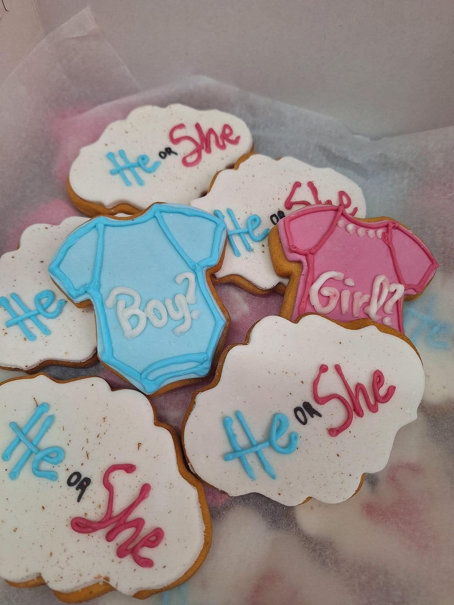 Cookies «He or She» για gender reveal