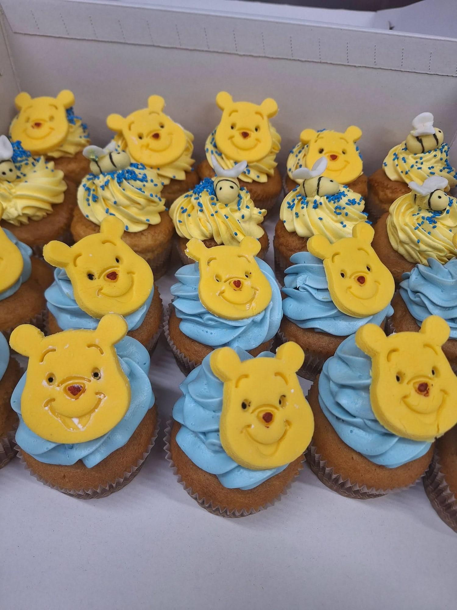 Cupcakes με αρκουδάκι