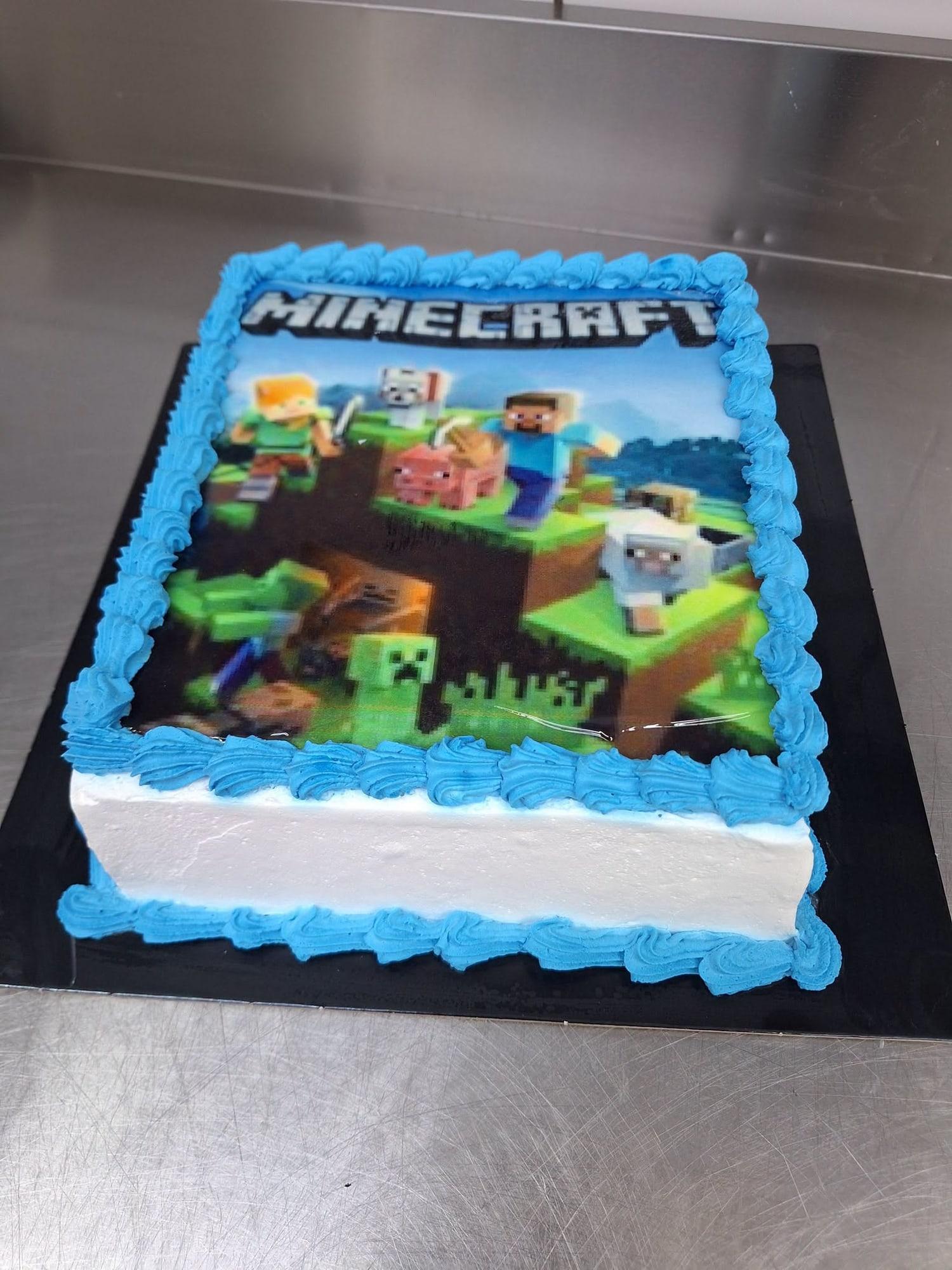 Τούρτα Minecraft