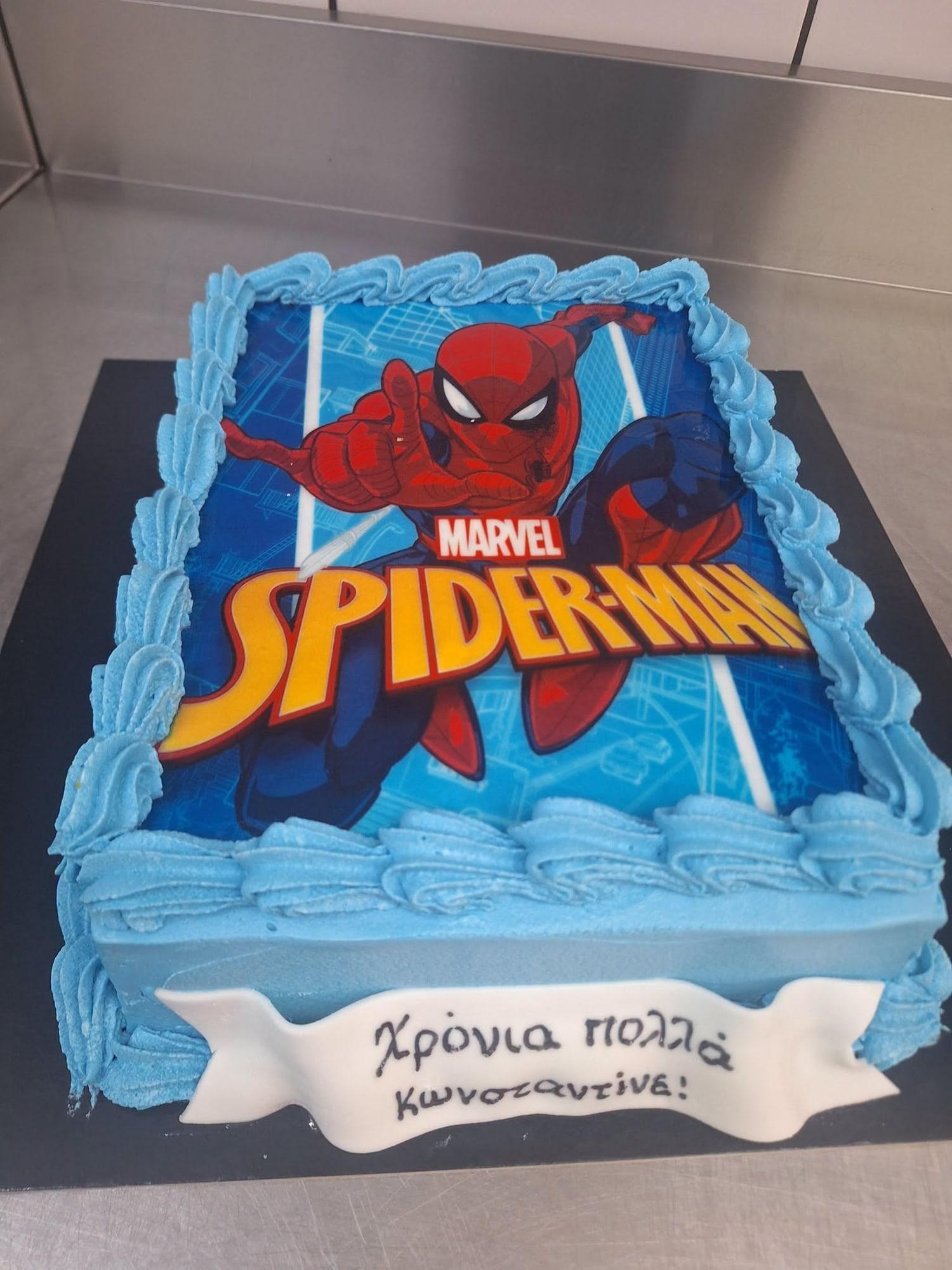 Τούρτα Spiderman